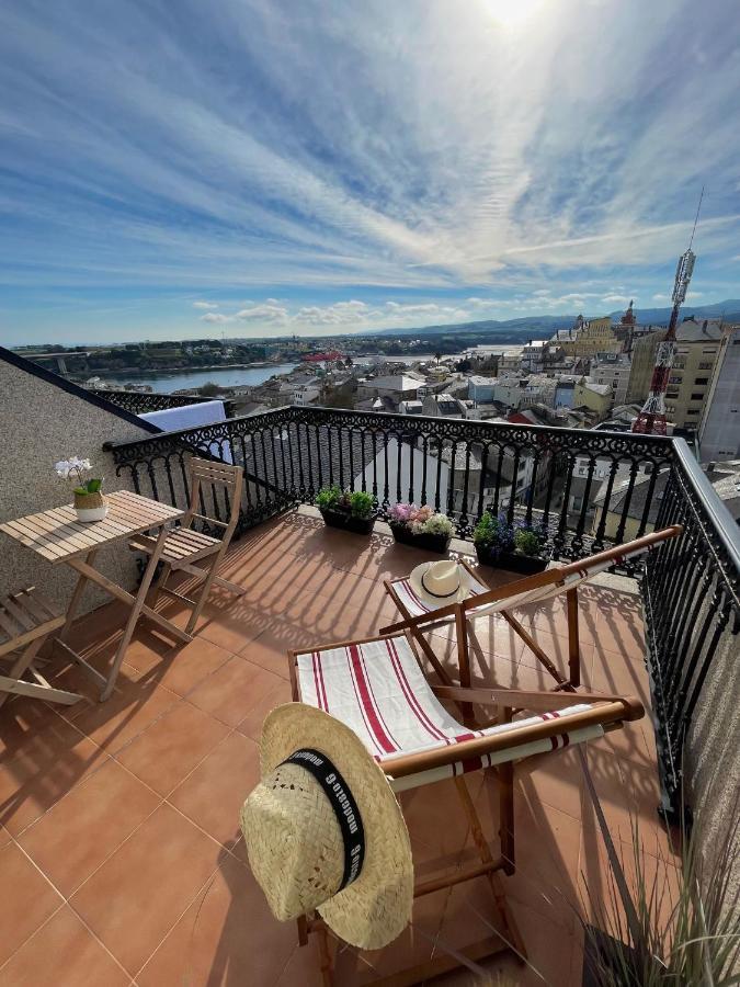 Moderno Piso Con La Mejor Terraza De Ribadeo Y Vistas Maravillosas Exteriér fotografie